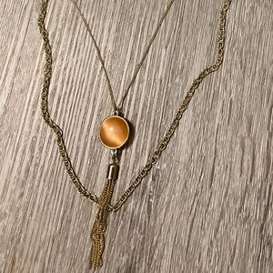 Long Gold Necklace